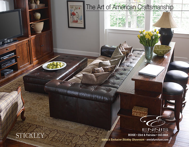 Ennis Fine Furniture ad