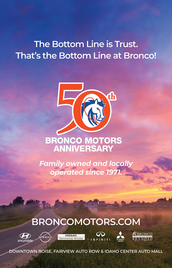 Bronco Motors ad
