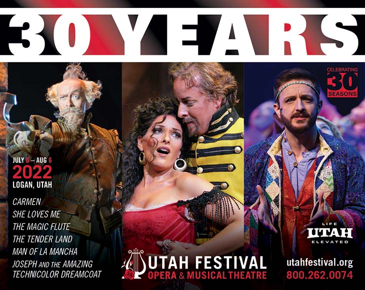 Utah Festival Opera ad