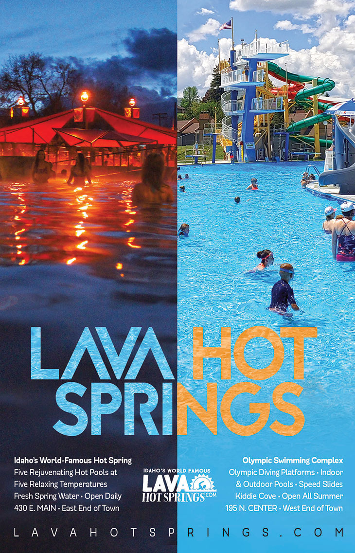 Lava Hot Springs ad